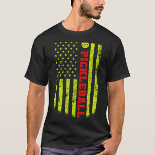 Camiseta Jugador de balonmano con bandera estadounidense