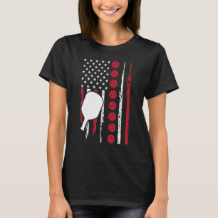 Camiseta Jugador de balonmano con bandera estadounidense
