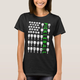 Camiseta Jugador De Balonmano De Bandera De Ee.Uu. 1