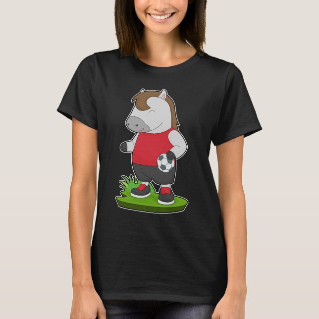Camiseta Jugador de balonmano de caballo Balonmano (Anverso)