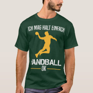 Camiseta Jugador de balonmano Deportes de balonmano Cita de