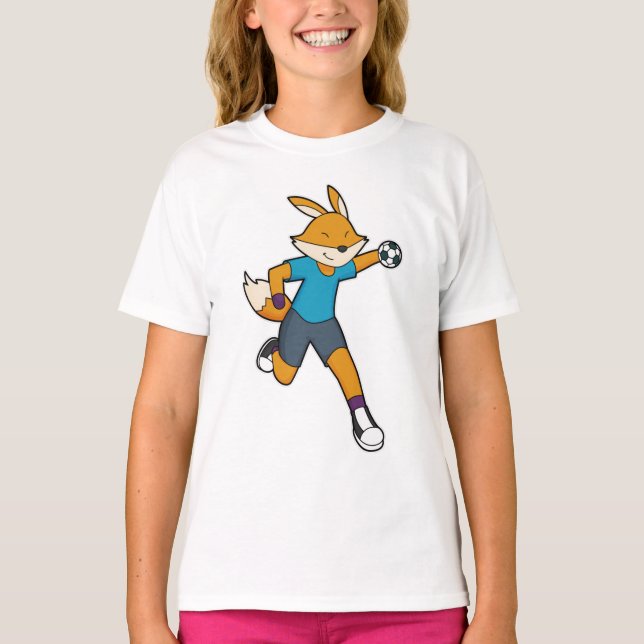 Camiseta jugador de balonmano Fox (Anverso)