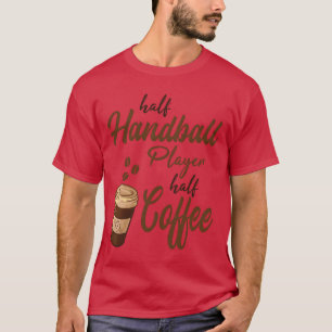 Camiseta Jugador de Balonmano Medio Niño Café Medio