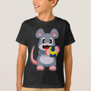 Camiseta Jugador de balonmano Mouse Balonmano