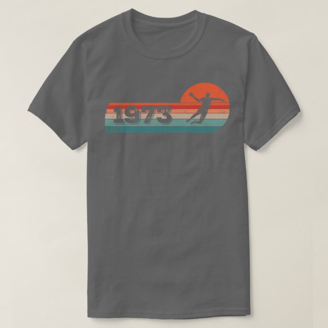 Camiseta Jugador de balonmano nacido en 1973, jugador de ba (Diseño del anverso)
