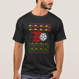 Camiseta Jugador de balonmano Santa Claus Jugador de balonm