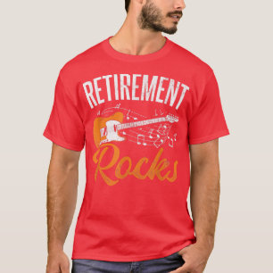 Camiseta Jugador de banda de música de rock de retiro Gu