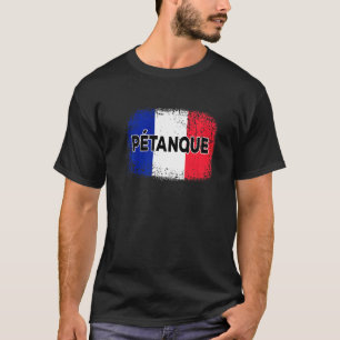 Camiseta Jugador de Bandera Francesa Boule Bocce Boccia