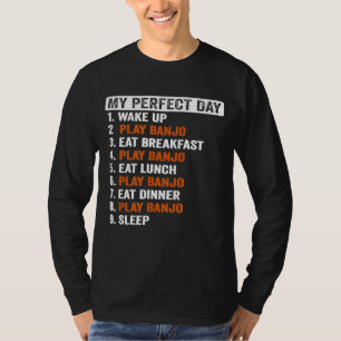 Camiseta Jugador de banjo perfecto día Hombres Chicas