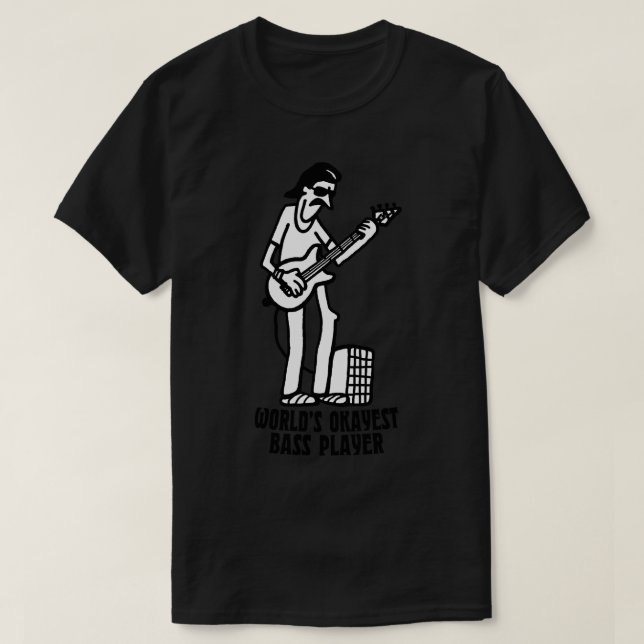 Camiseta Jugador de Bass Okayest del mundo (Diseño del anverso)