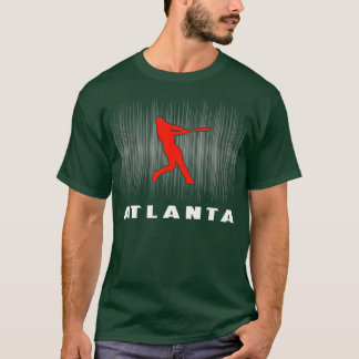 Camiseta Jugador de béisbol Atlanta Retro I Love Atlanta Me