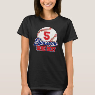 Camiseta Jugador de Béisbol de 50 años de edad