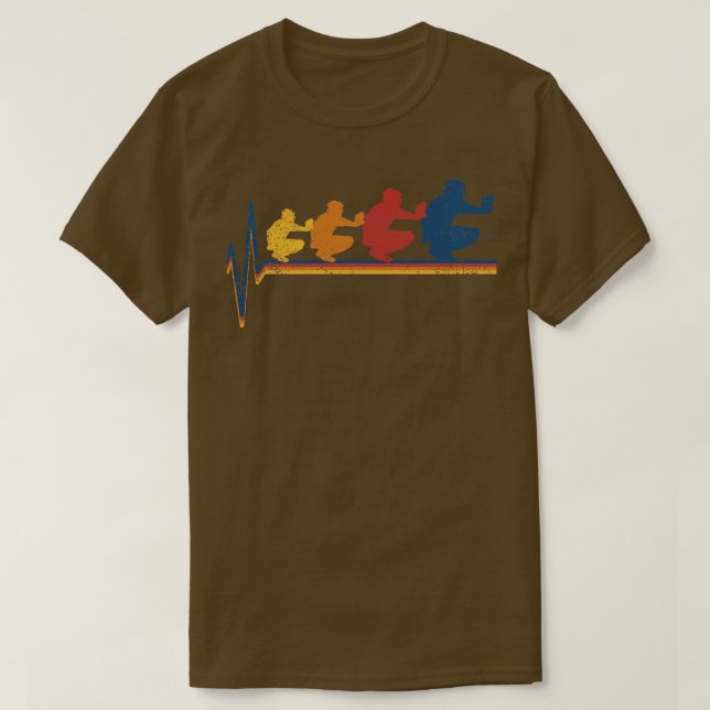 Camiseta Jugador de béisbol de Catcher (Diseño del anverso)