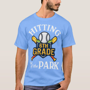 Camiseta Jugador De Béisbol De Edad Avanzada En 6º Grado