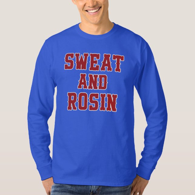 Camiseta Jugador De Béisbol De Nueva York: Sweet And Rosin (Anverso)