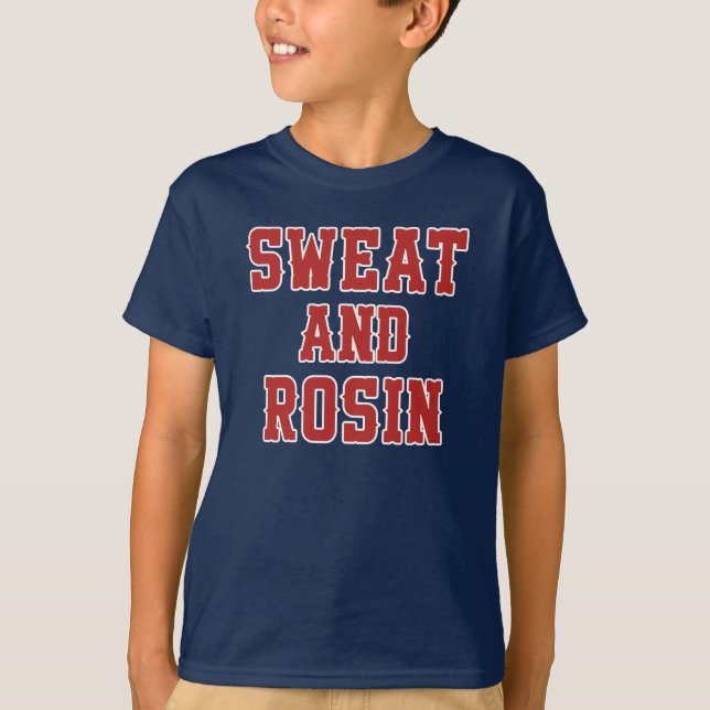 Camiseta Jugador De Béisbol De Nueva York: Sweet And Rosin (Anverso)
