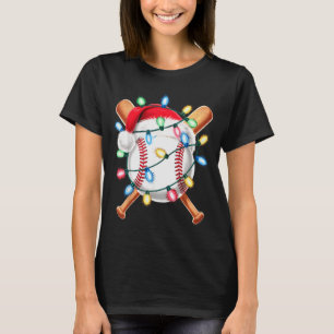 Camiseta Jugador de béisbol de Santa Gorra de Santa Hombres