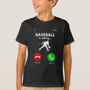 Camiseta Jugador de béisbol dice regalo gracioso