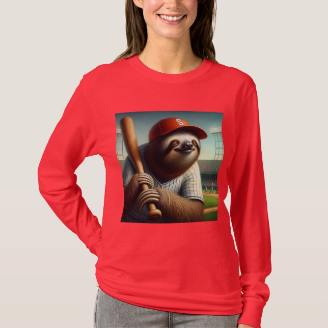 Camiseta Jugador de Béisbol Eslovaco (Anverso)