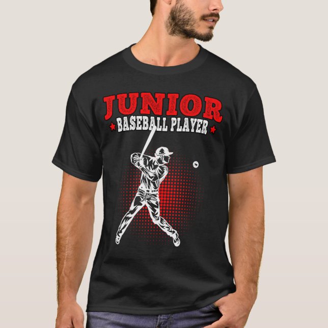 Camiseta Jugador de Béisbol Jugador de Béisbol 1 (Anverso)