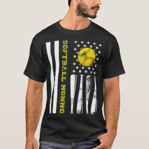 Camiseta Jugador de béisbol no-beisbol Lover EE.UU. America