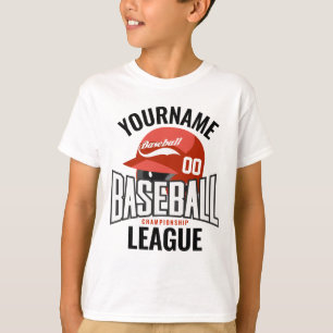 Camiseta Jugador de béisbol personalizado NOMBRE Equipo Cha
