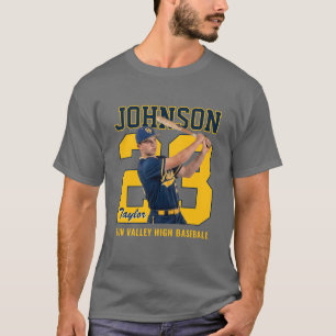 Camiseta Jugador de Béisbol Senior Número Foto Personalizad
