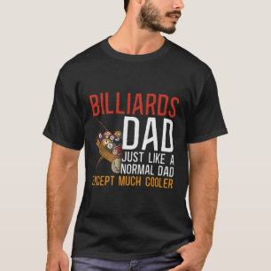 Camiseta Jugador de billar Ball Dad Billiards Dad