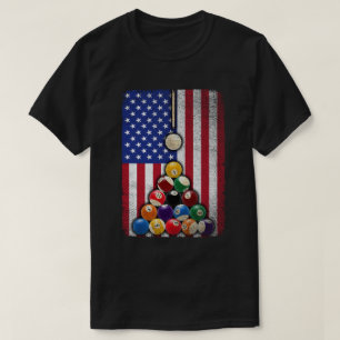 Camiseta Jugador de billar Billiard 8 Ball