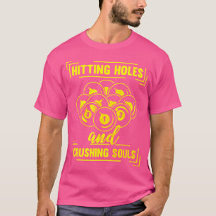 Camiseta Jugador de billar Billiard Pool Funny Billiards Cu