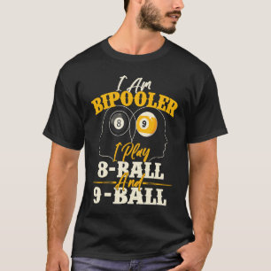 Camiseta Jugador de billar de billar de billar de juego de