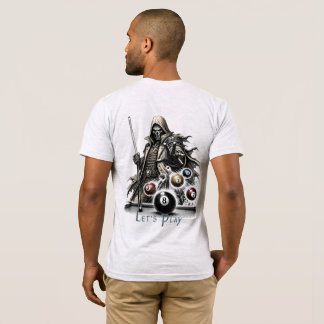 Camiseta Jugador de billar pirata espacial