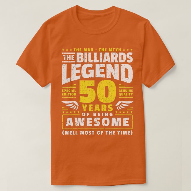 Camiseta Jugador de Billetes de 50 años de edad (Diseño del anverso)