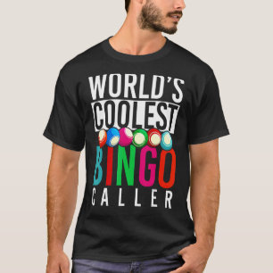 Camiseta Jugador de Bingo Guay Caller de apuestas Lotería B