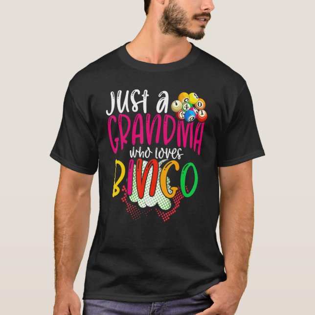 Camiseta Jugador de Bingo Jubilado con Lotería (Anverso)