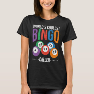 Camiseta Jugador de Bingo Lotería Mundos de Bingo Coolest C