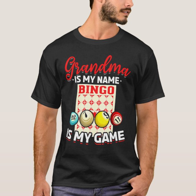 Camiseta Jugador de bingo retirado Lotería de retiro de la  (Anverso)