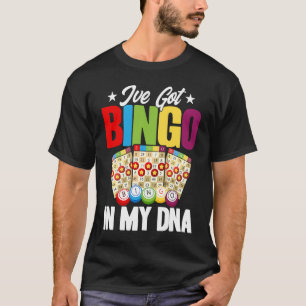 Camiseta Jugador de Bingo Tengo Bingo en mi ADN