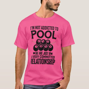 Camiseta Jugador De Bola De Billar Snooker Diseño De Cita D