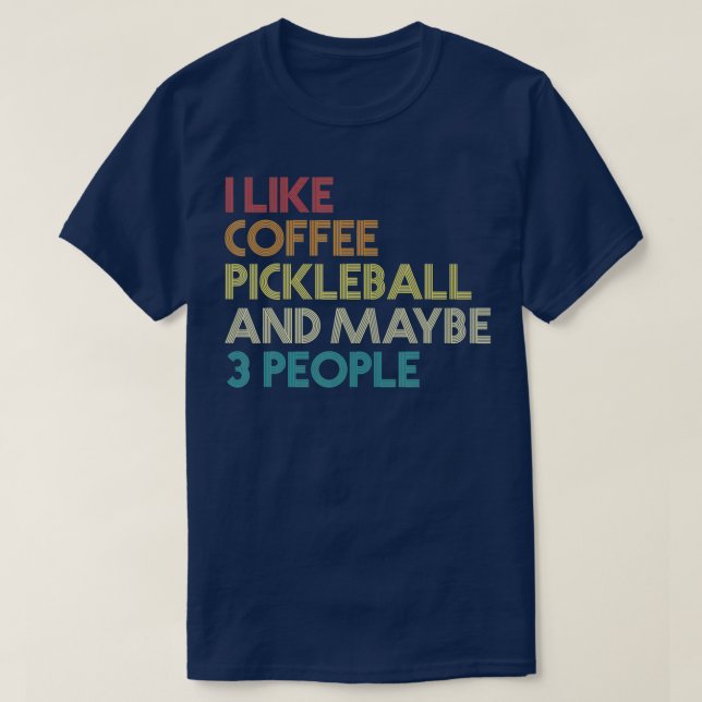 Camiseta Jugador de bolas de bolas de café Amantes del Viej (Diseño del anverso)