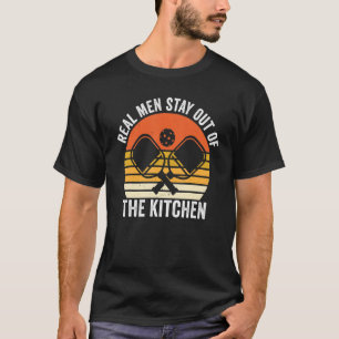 Camiseta Jugador de bolas de pelota hombres de verdad se qu