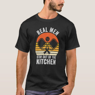 Camiseta Jugador de bolas de pelota hombres de verdad se qu