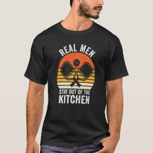 Camiseta Jugador de bolas de pelota hombres de verdad se qu
