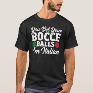 Camiseta Jugador de Boliche Apuesto tus Bolas de Boliche a