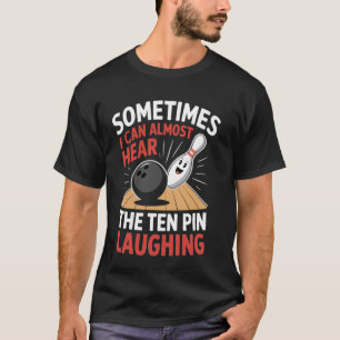 Camiseta Jugador de bolos deporte de bolos fanático de bolo