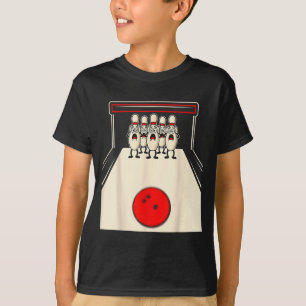 Camiseta Jugador de bolos divertido Bowling N Ed Ns niños n