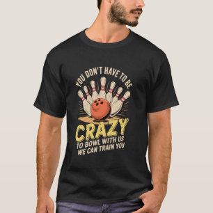 Camiseta Jugador de bolos equipo de bolos deporte de bolos