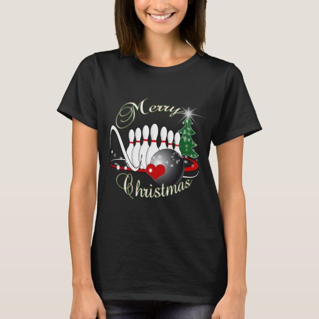 CAMISETA JUGADOR DE BOLOS/FELICES NAVIDAD QUE RUEDAN (Anverso)