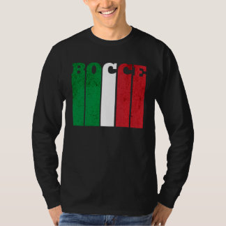 Camiseta Jugador de Bolos Italia Bandera de Italia Bolos