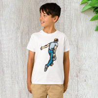 Jugador de bolos retro lanzando bola